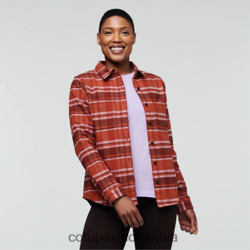 Cotopaxi camisa de franela mero mujer cuadros de especias XN60D273 ropa