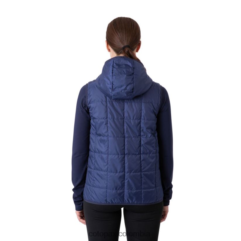 Cotopaxi chaleco con capucha teca calido mujer aceite de oliva XN60D251 ropa