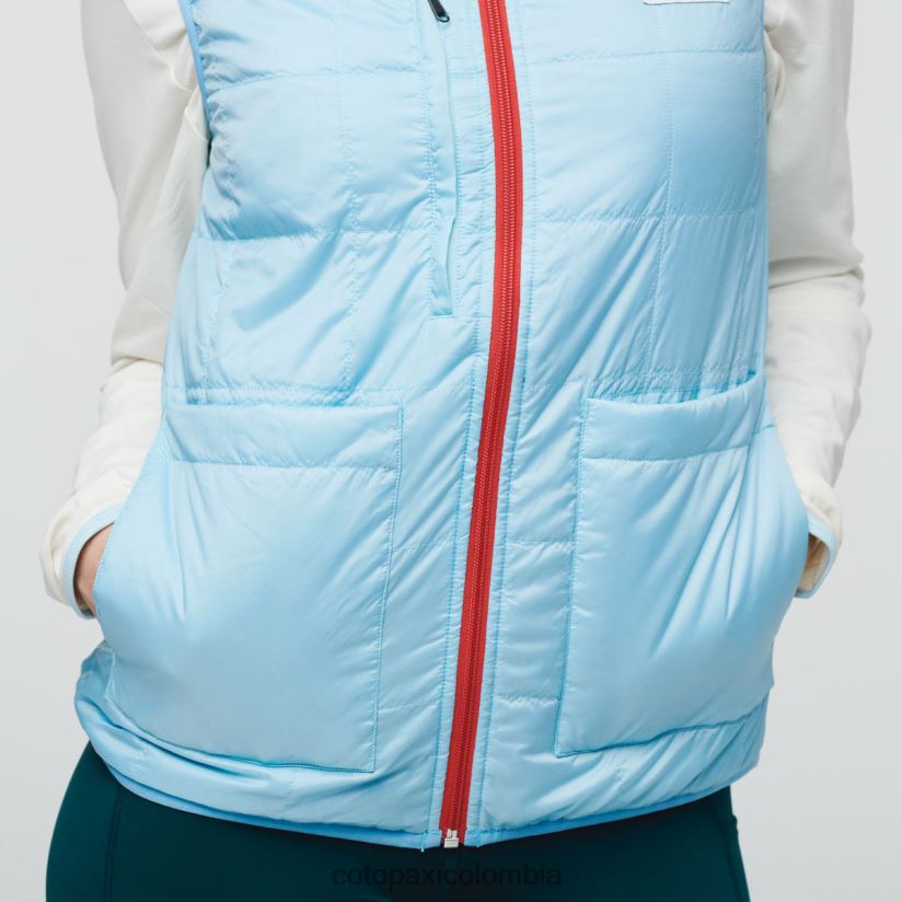 Cotopaxi chaleco con capucha teca calido mujer río sabio XN60D248 ropa