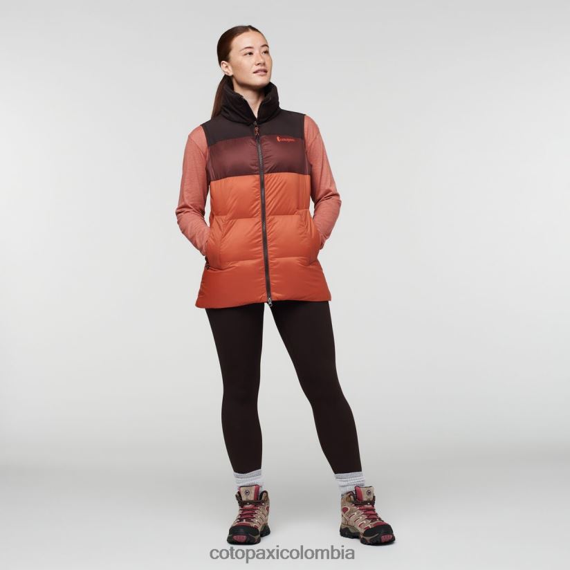Cotopaxi chaleco de plumas solazo mujer caverna/especia XN60D253 ropa