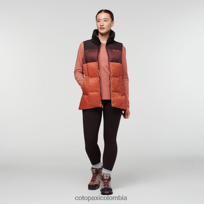 Cotopaxi chaleco de plumas solazo mujer caverna/especia XN60D253 ropa