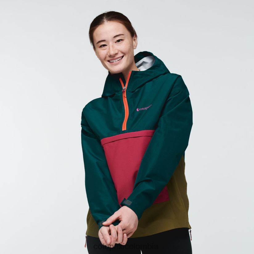 Cotopaxi anorak cielo lluvia mujer océano profundo XN60D216 ropa