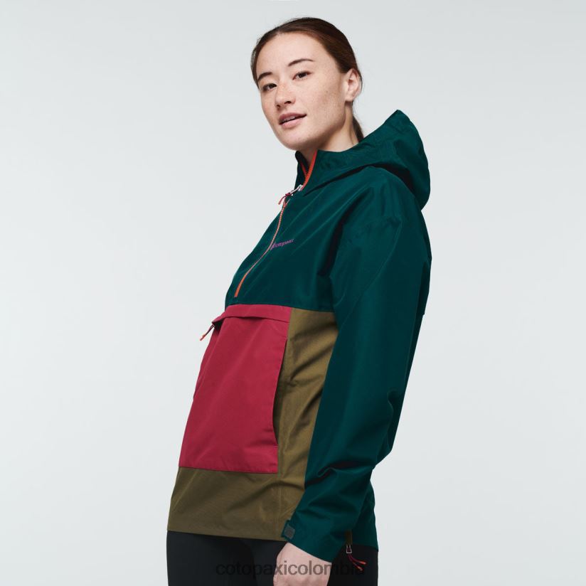 Cotopaxi anorak cielo lluvia mujer océano profundo XN60D216 ropa