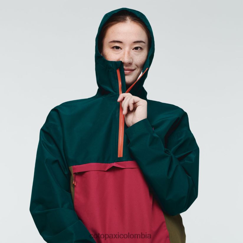 Cotopaxi anorak cielo lluvia mujer océano profundo XN60D216 ropa