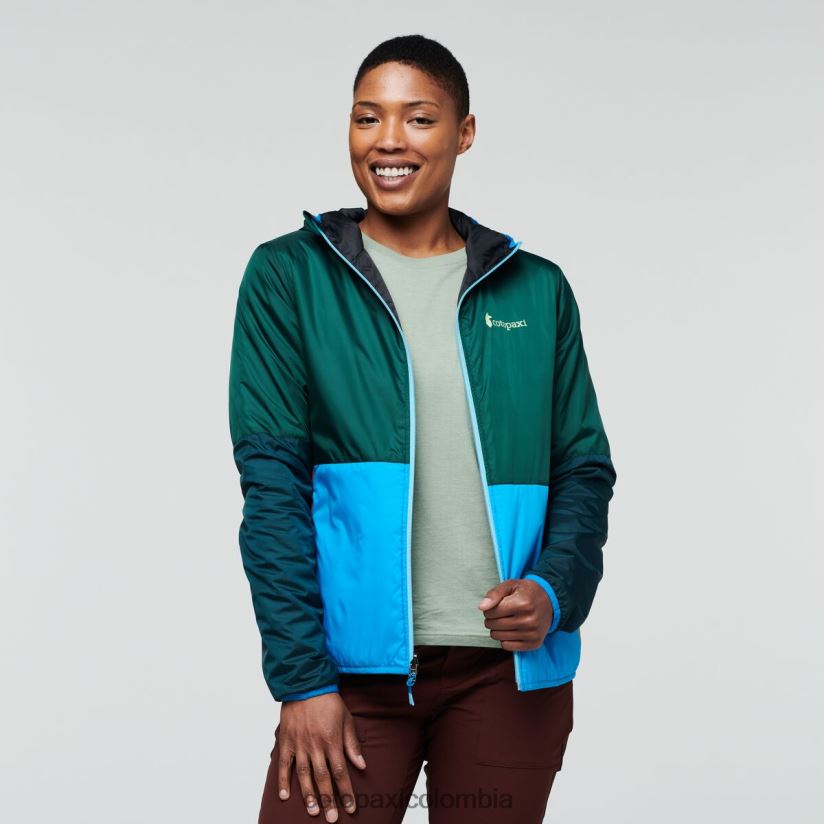 Cotopaxi chaqueta con capucha teca calido mujer Pensacola XN60D28 ropa