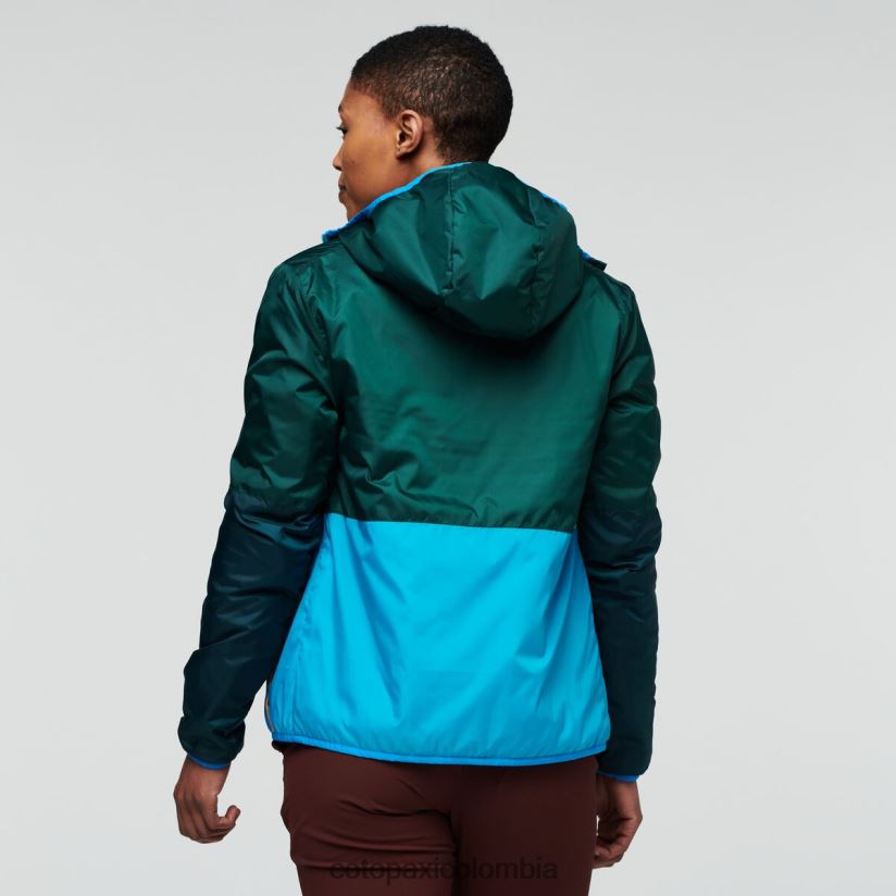 Cotopaxi chaqueta con capucha teca calido mujer Pensacola XN60D28 ropa