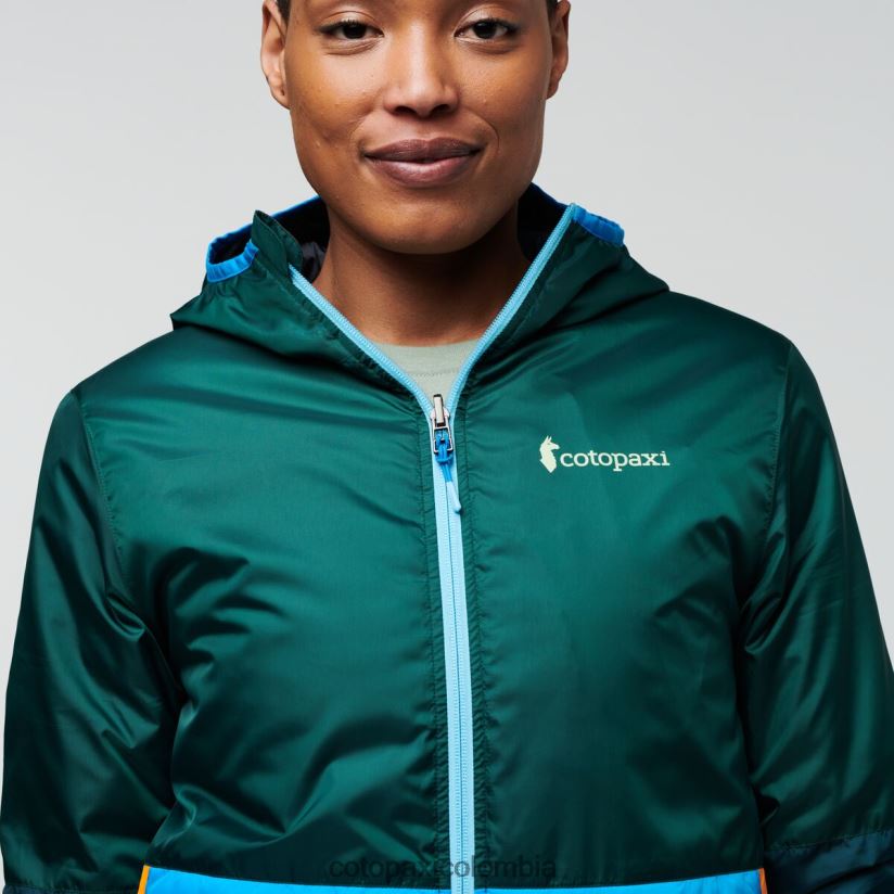 Cotopaxi chaqueta con capucha teca calido mujer Pensacola XN60D28 ropa