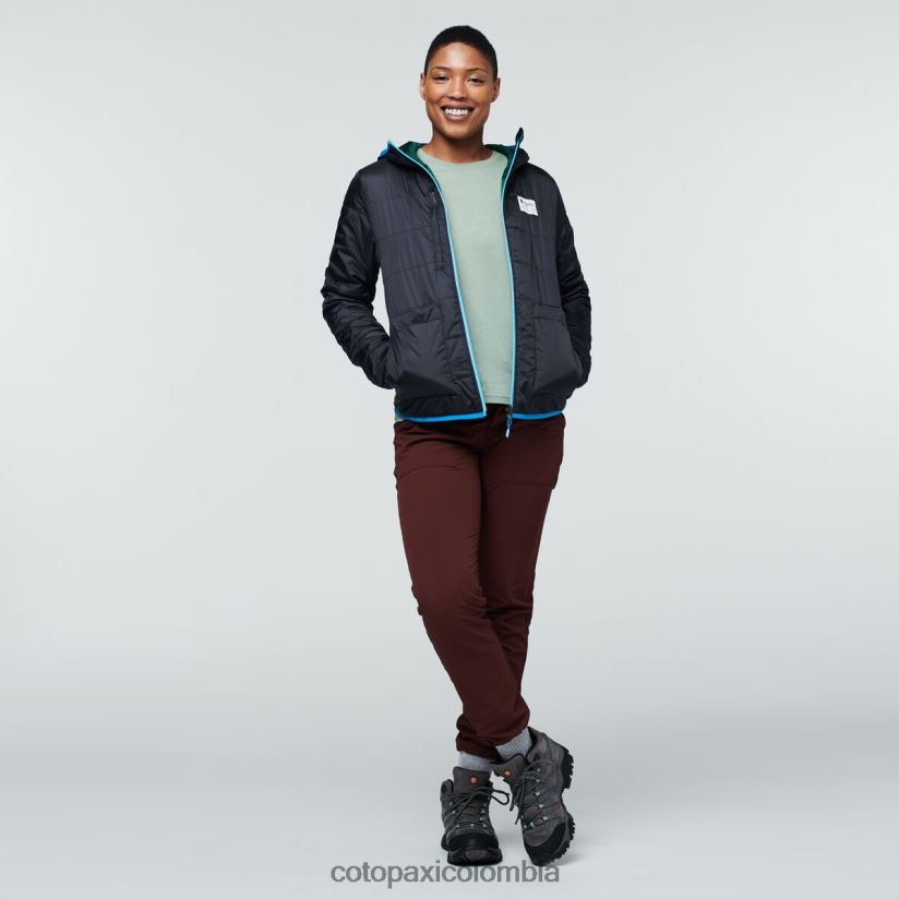 Cotopaxi chaqueta con capucha teca calido mujer Pensacola XN60D28 ropa