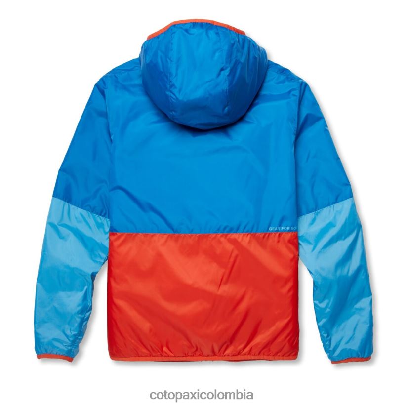 Cotopaxi chaqueta con capucha teca calido mujer ciencia espacial XN60D27 ropa