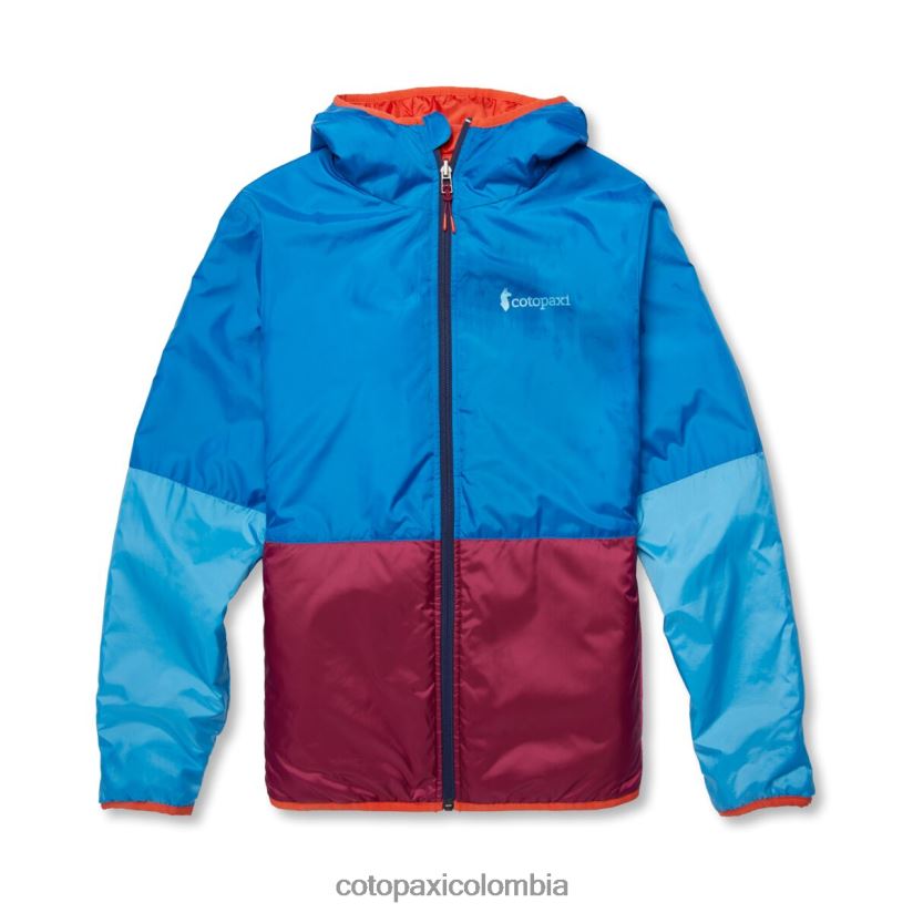 Cotopaxi chaqueta con capucha teca calido mujer ciencia espacial XN60D27 ropa