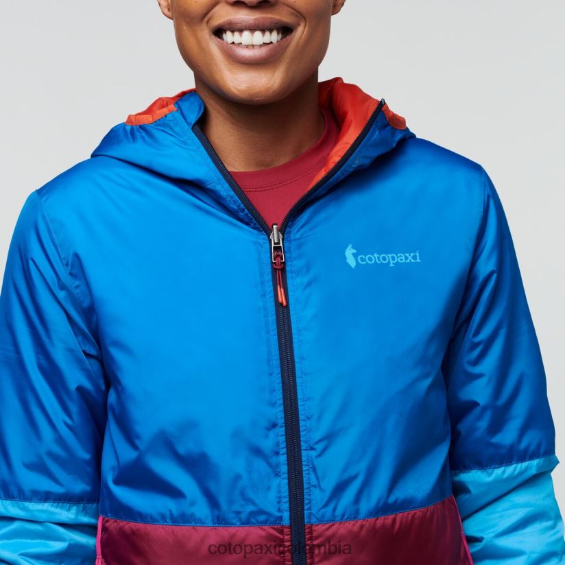 Cotopaxi chaqueta con capucha teca calido mujer ciencia espacial XN60D27 ropa