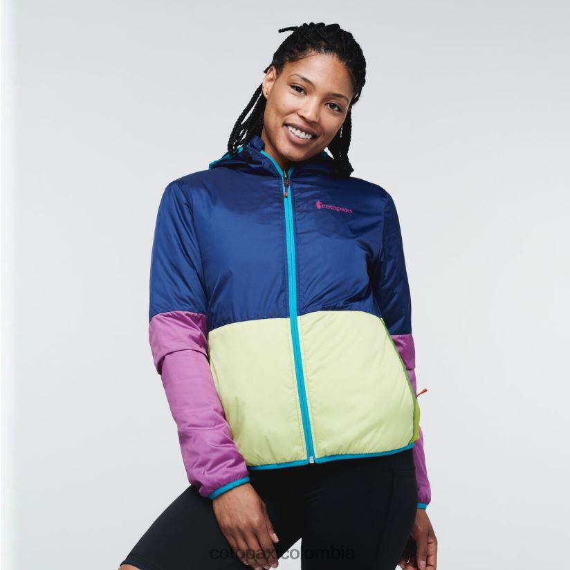 Cotopaxi chaqueta con capucha teca calido mujer cinta de video XN60D219 ropa