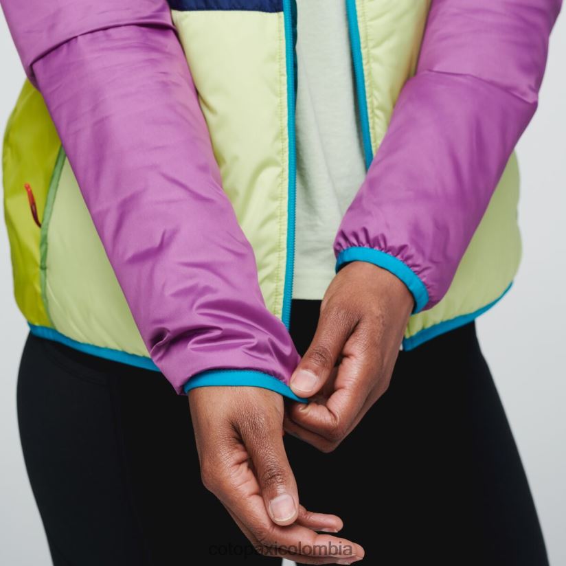 Cotopaxi chaqueta con capucha teca calido mujer cinta de video XN60D219 ropa
