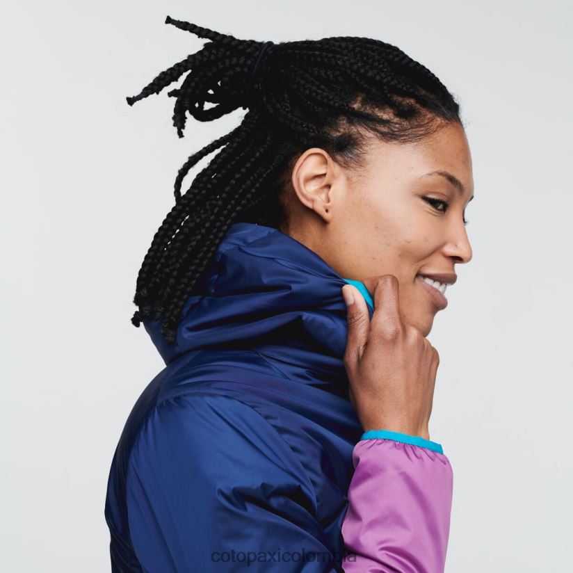 Cotopaxi chaqueta con capucha teca calido mujer cinta de video XN60D219 ropa