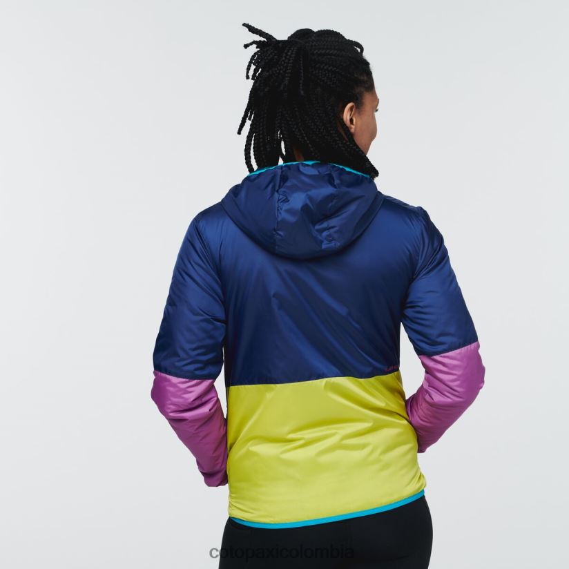 Cotopaxi chaqueta con capucha teca calido mujer cinta de video XN60D219 ropa