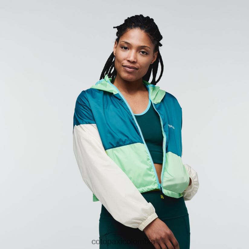 Cotopaxi chaqueta corta teca mujer ojos claros XN60D214 ropa