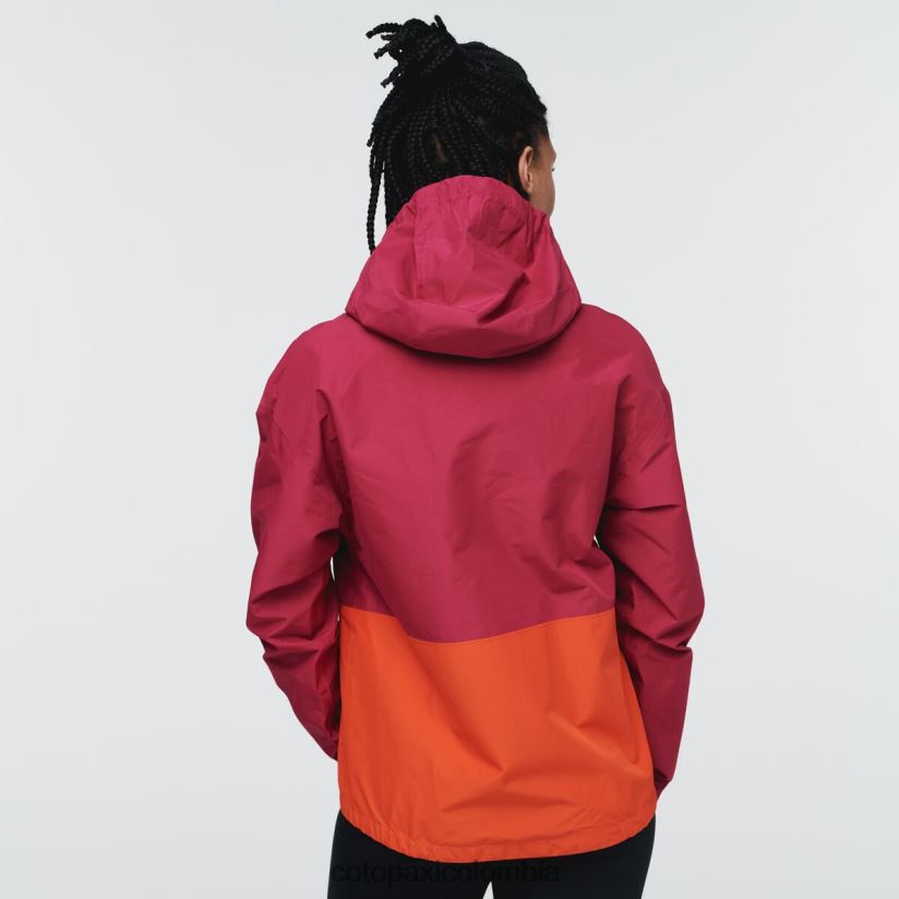 Cotopaxi chaqueta de lluvia cielo mujer frambuesa XN60D210 ropa