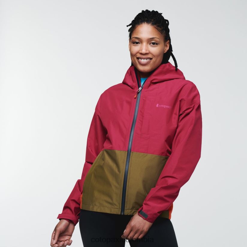 Cotopaxi chaqueta de lluvia cielo mujer frambuesa XN60D210 ropa