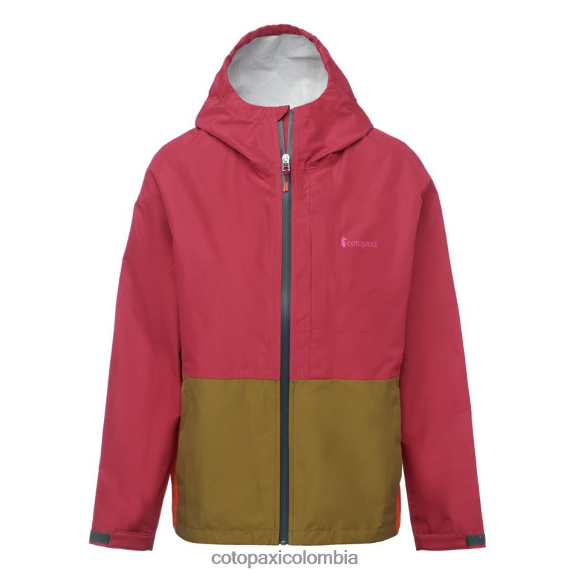 Cotopaxi chaqueta de lluvia cielo mujer frambuesa XN60D210 ropa