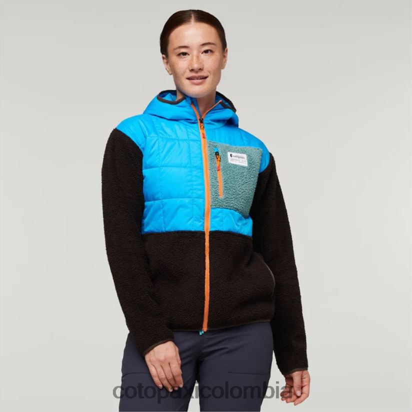 Cotopaxi chaqueta híbrida tricotada mujer agua salada/caverna XN60D230 ropa