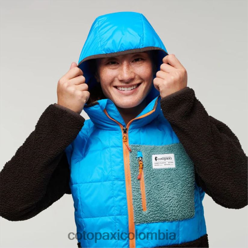 Cotopaxi chaqueta híbrida tricotada mujer agua salada/caverna XN60D230 ropa