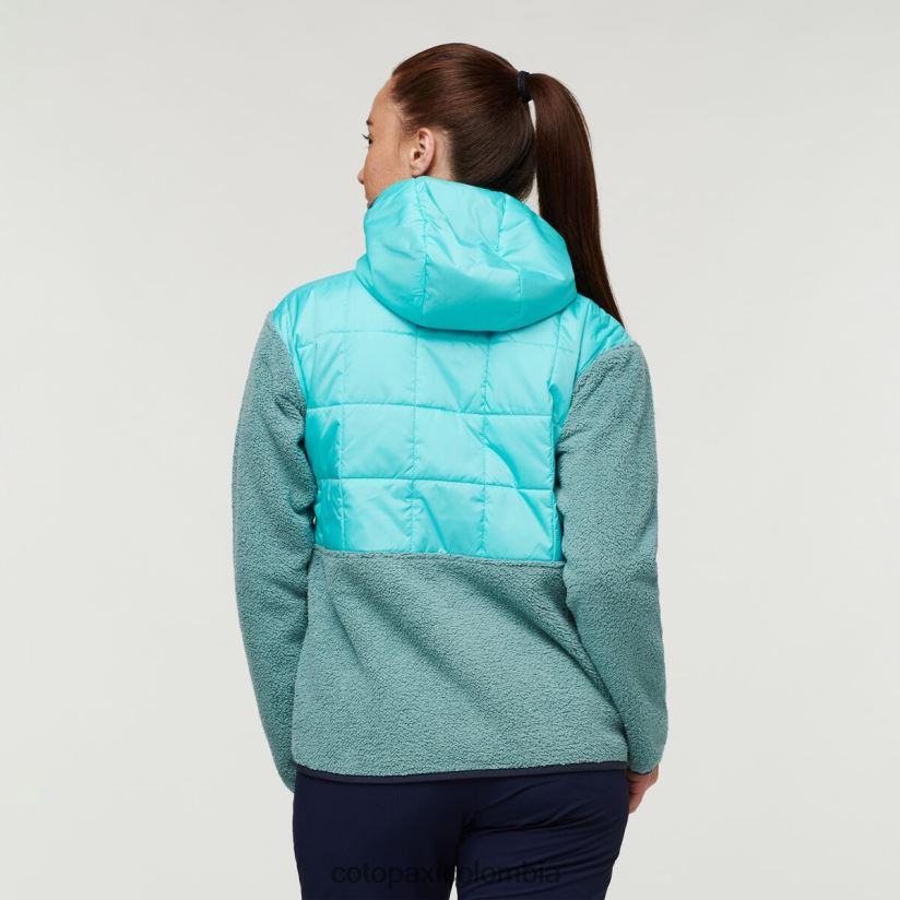 Cotopaxi chaqueta híbrida tricotada mujer cielo/bluegrass XN60D229 ropa