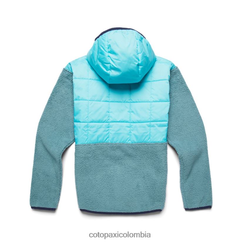 Cotopaxi chaqueta híbrida tricotada mujer cielo/bluegrass XN60D229 ropa