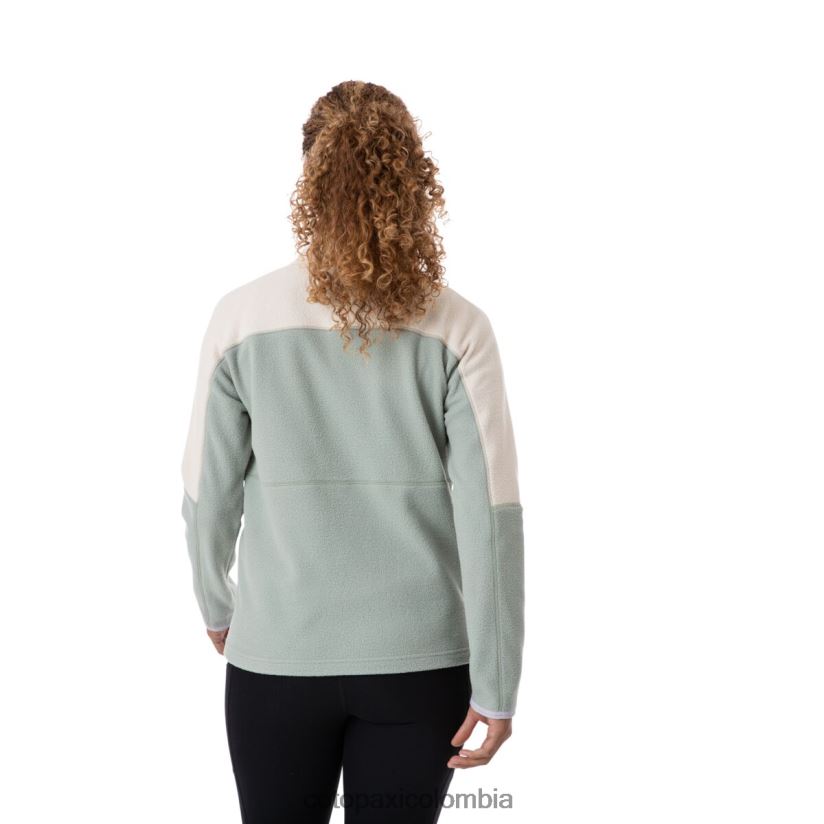 Cotopaxi chaqueta polar abrazo con media cremallera mujer crema/pincel XN60D239 ropa