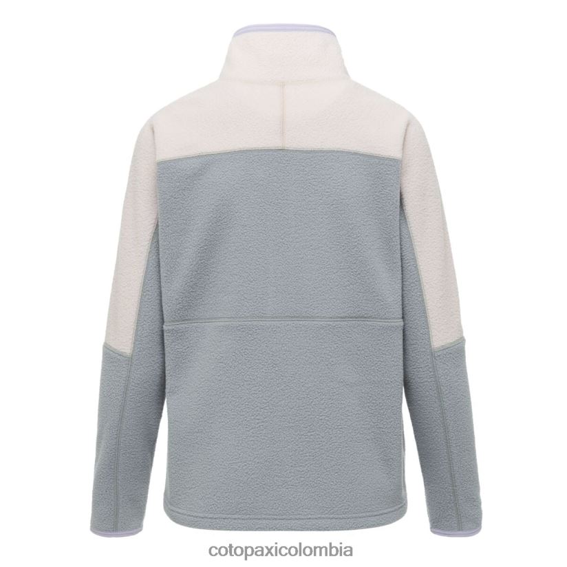 Cotopaxi chaqueta polar abrazo con media cremallera mujer crema/pincel XN60D239 ropa