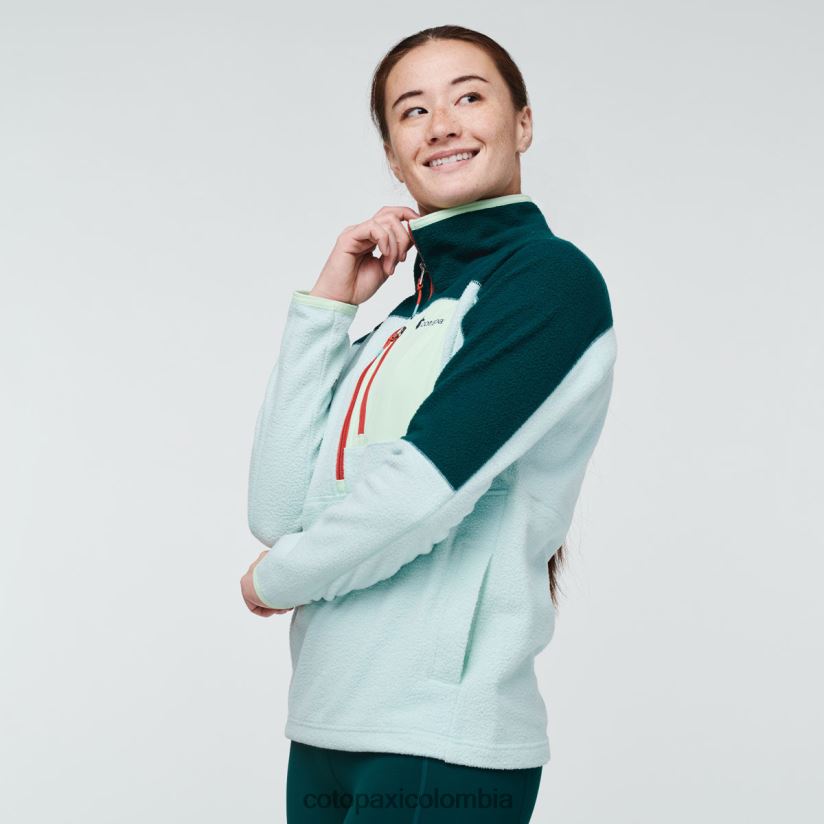 Cotopaxi chaqueta polar abrazo con media cremallera mujer océano profundo/hielo XN60D234 ropa