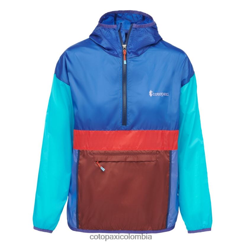 Cotopaxi cortavientos teca con media cremallera mujer sol de marinero XN60D213 ropa