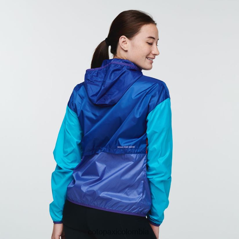 Cotopaxi cortavientos teca con media cremallera mujer sol de marinero XN60D213 ropa