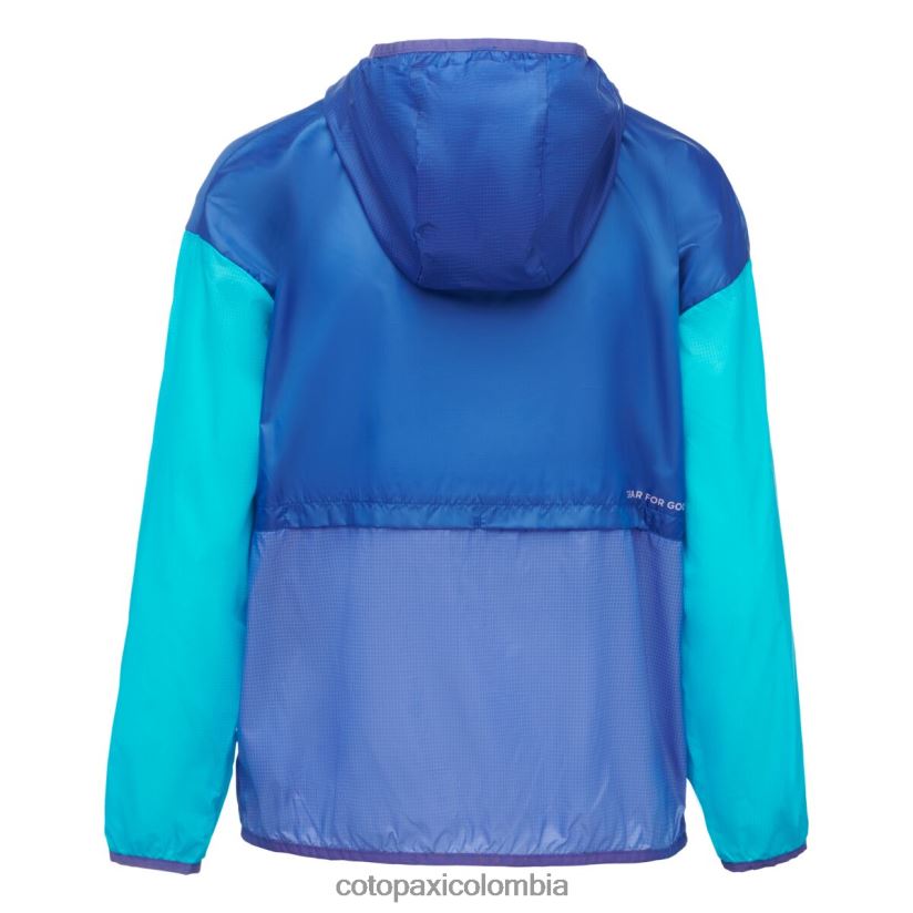 Cotopaxi cortavientos teca con media cremallera mujer sol de marinero XN60D213 ropa