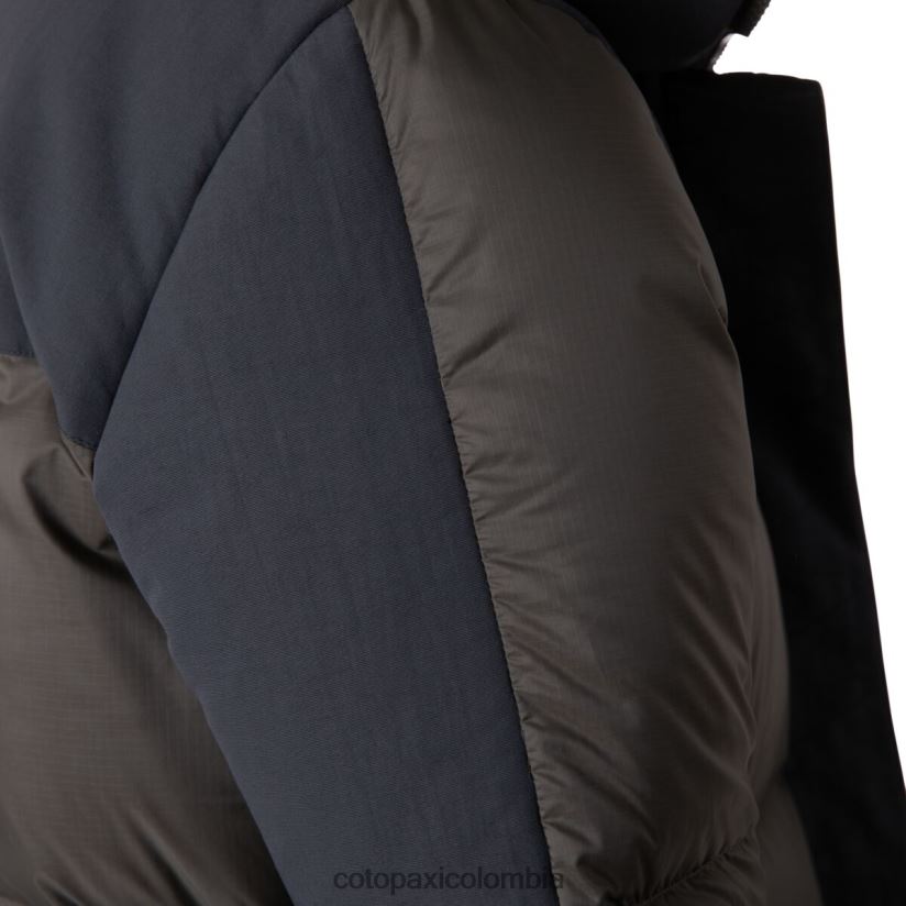 Cotopaxi parka solazo de plumas mujer negro/hierro XN60D228 ropa