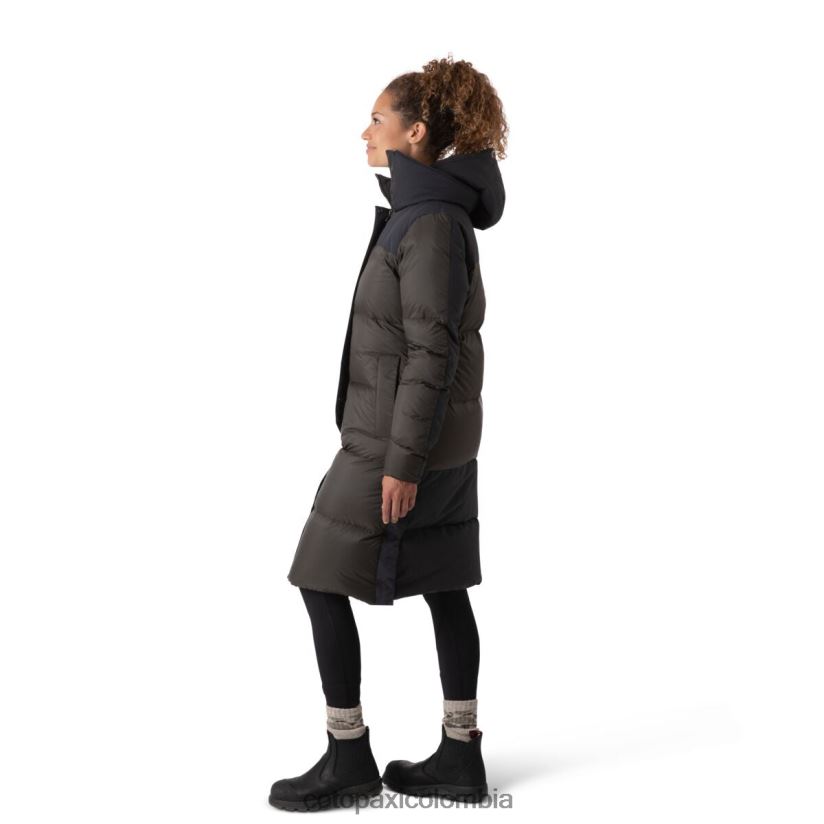 Cotopaxi parka solazo de plumas mujer negro/hierro XN60D228 ropa
