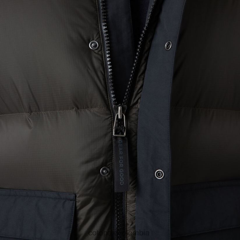 Cotopaxi parka solazo de plumas mujer negro/hierro XN60D228 ropa