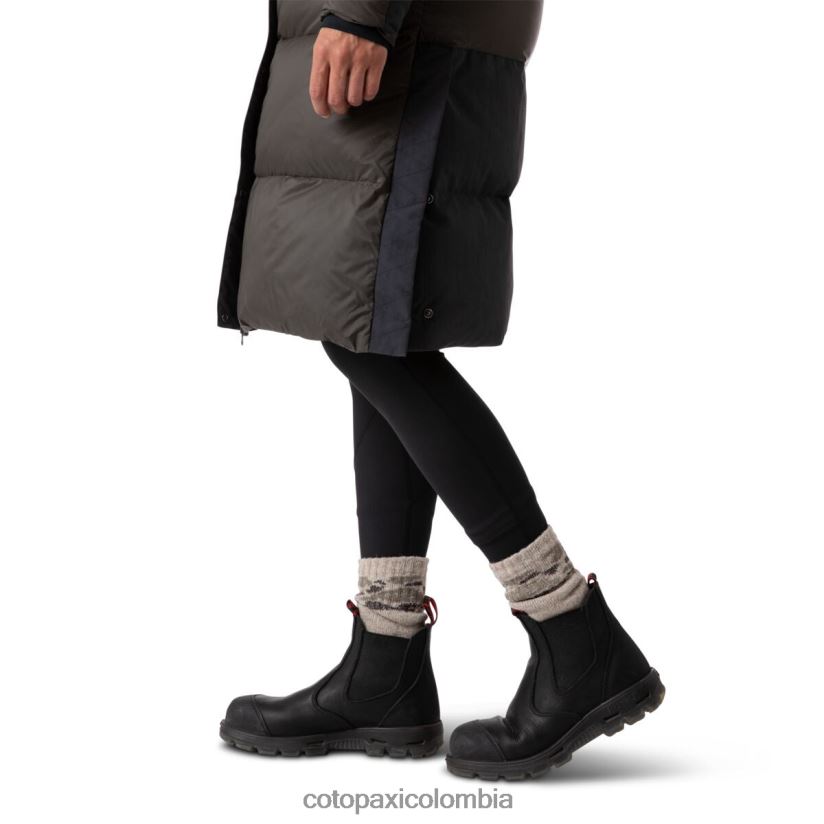 Cotopaxi parka solazo de plumas mujer negro/hierro XN60D228 ropa