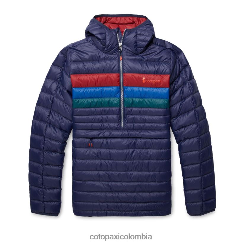 Cotopaxi sudadera con capucha fuego down mujer rayas marítimas XN60D23 ropa