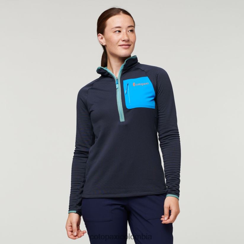 Cotopaxi suéter otero de polar con media cremallera mujer grafito XN60D222 ropa