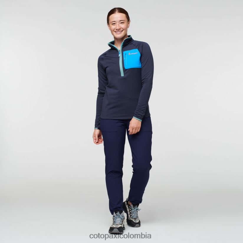Cotopaxi suéter otero de polar con media cremallera mujer grafito XN60D222 ropa