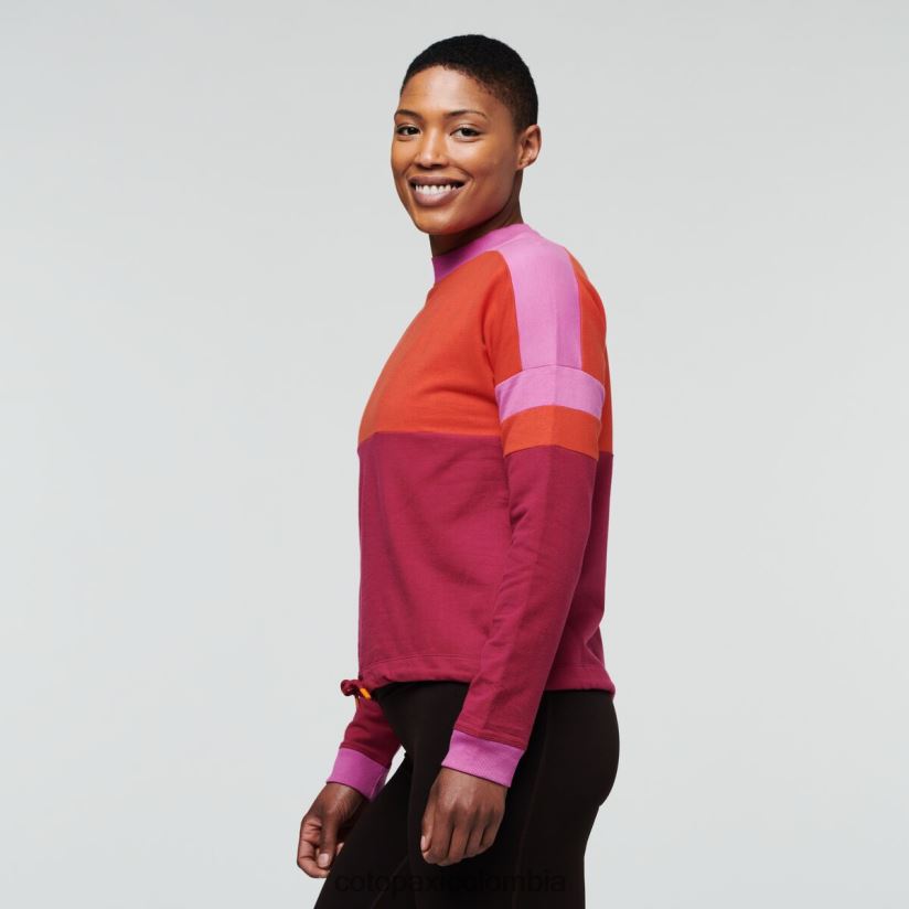 Cotopaxi sudadera bandera mujer cañón/frambuesa XN60D254 ropa