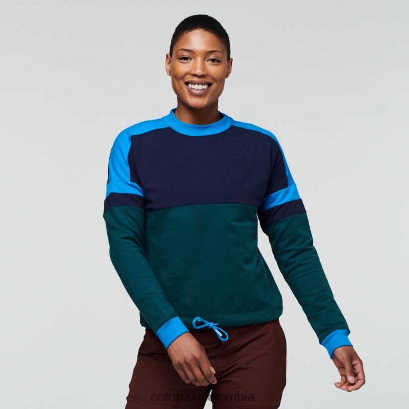 Cotopaxi sudadera bandera mujer marítimo/océano profundo XN60D256 ropa