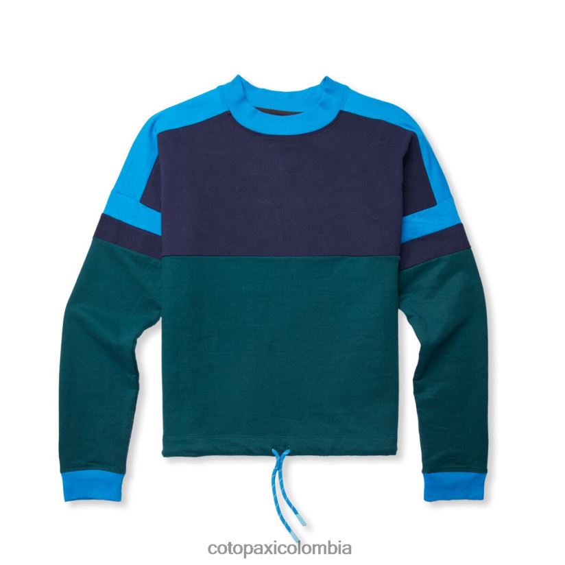 Cotopaxi sudadera bandera mujer marítimo/océano profundo XN60D256 ropa