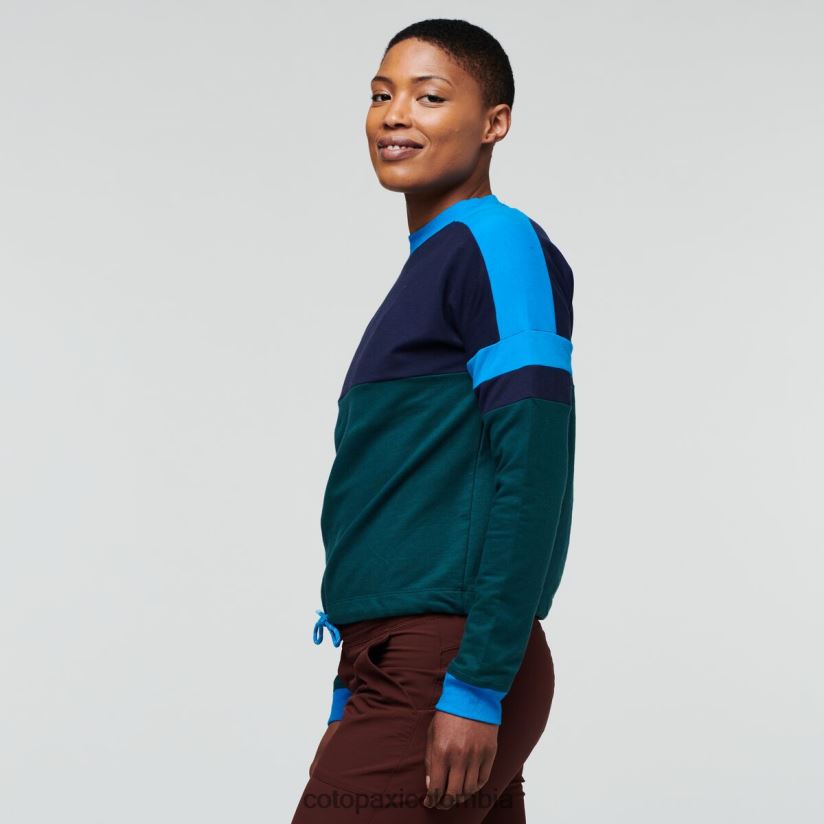 Cotopaxi sudadera bandera mujer marítimo/océano profundo XN60D256 ropa