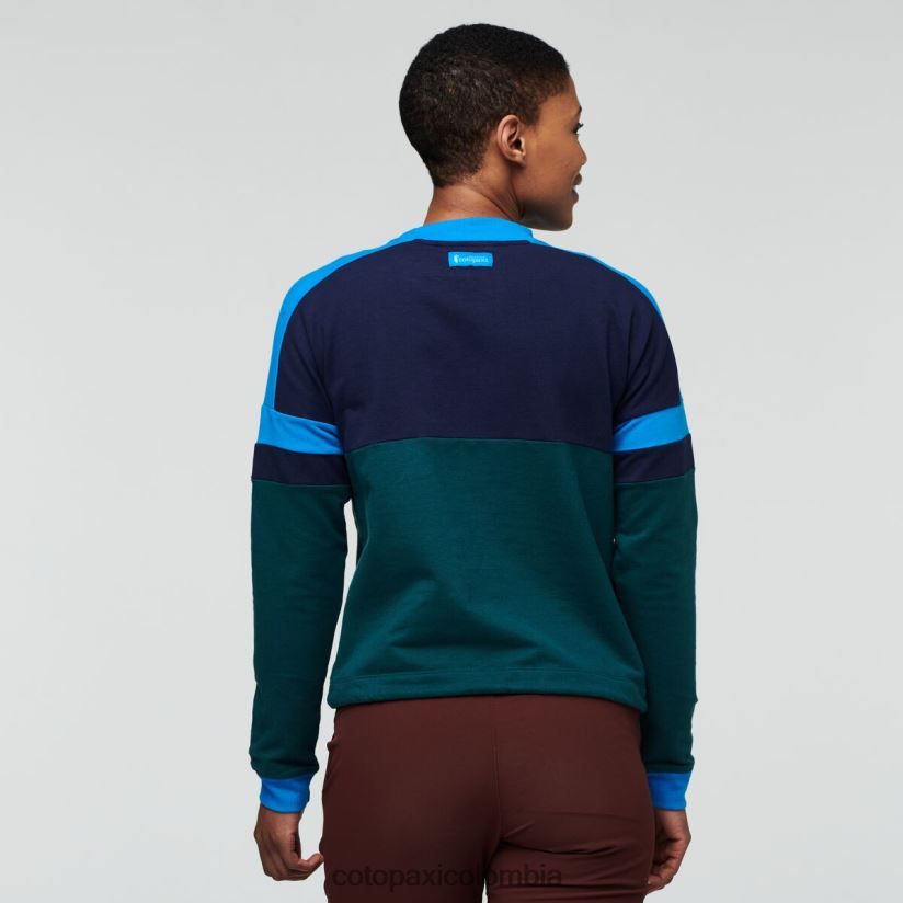 Cotopaxi sudadera bandera mujer marítimo/océano profundo XN60D256 ropa