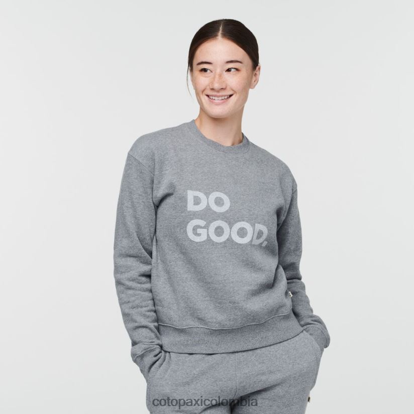 Cotopaxi sudadera con capucha do good crew mujer cuero gris XN60D260 ropa