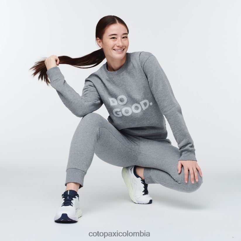 Cotopaxi sudadera con capucha do good crew mujer cuero gris XN60D260 ropa